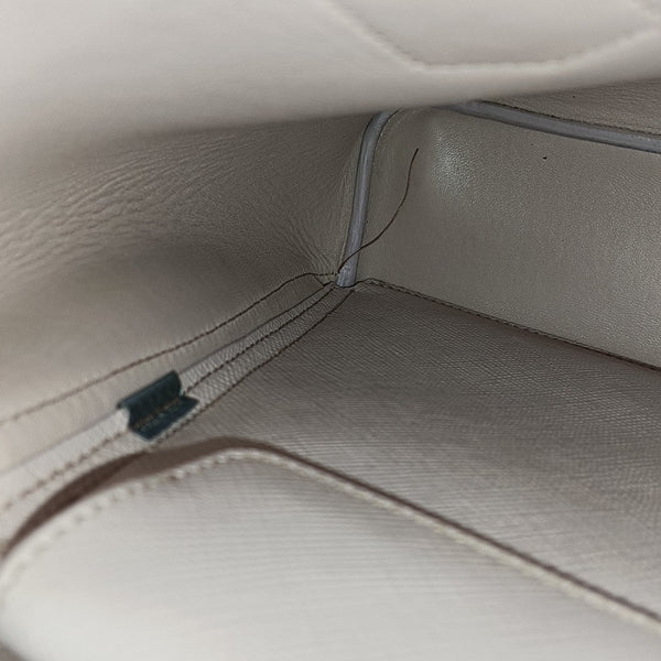 Double Medium Saffiano Calfskin Pink