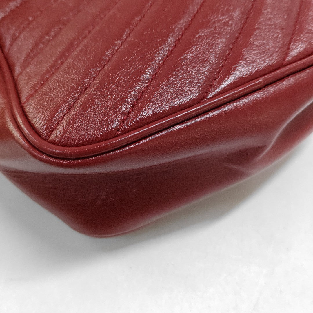 GG Marmont Mini Quilted Calfskin Red