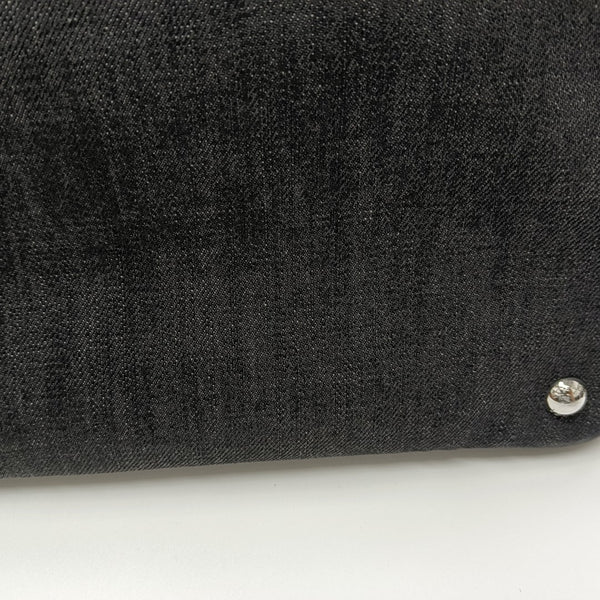 Denim Quilted Denim Black