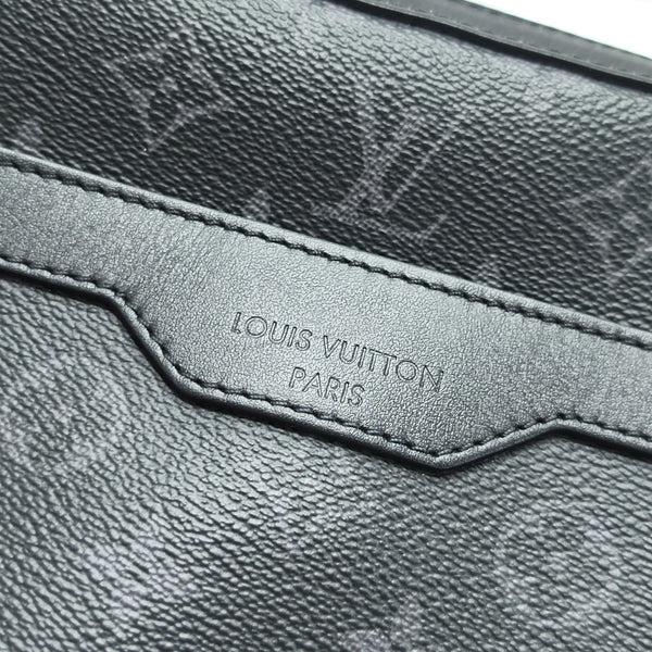 TRIO Monogram Coated Canvas Gray