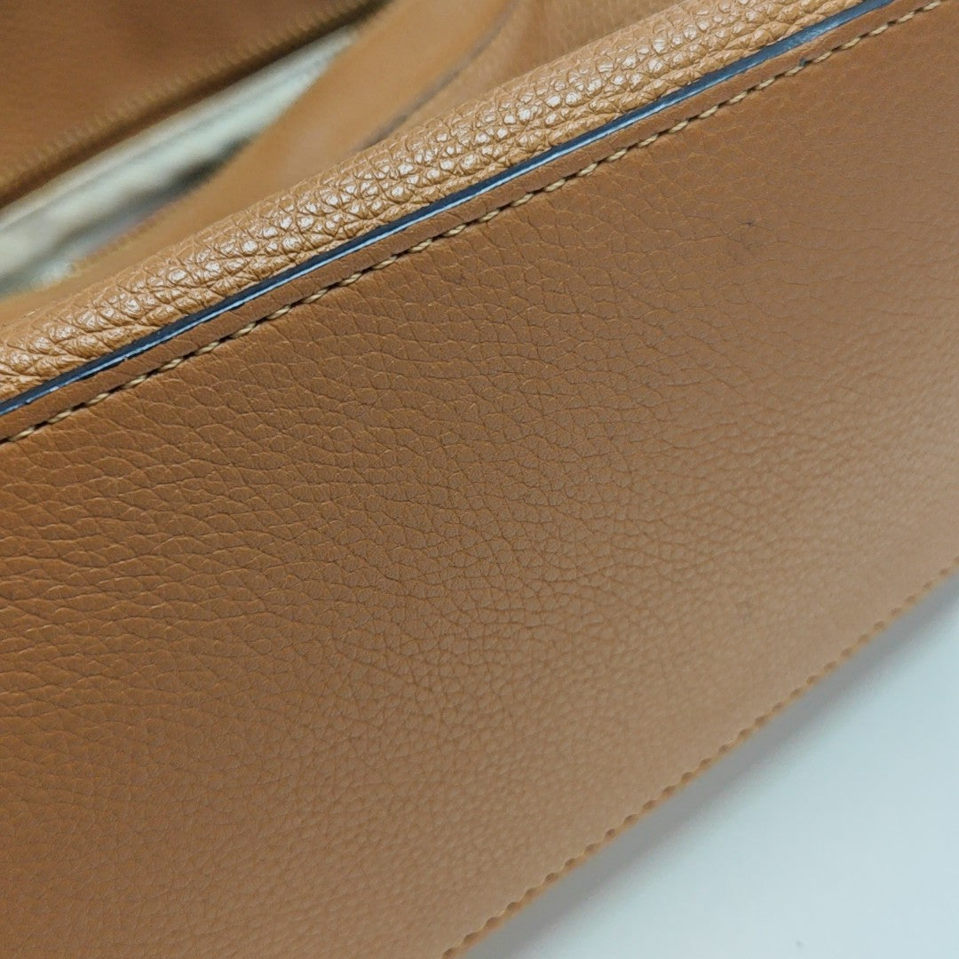 Puzzle Small Calfskin Brown