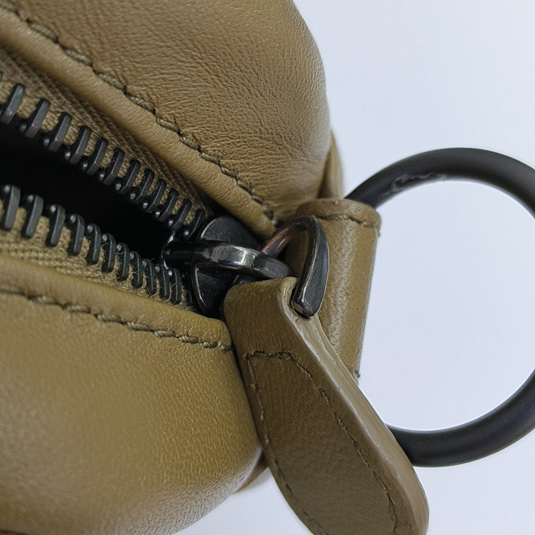 The Pouch Mini Calfskin Brown