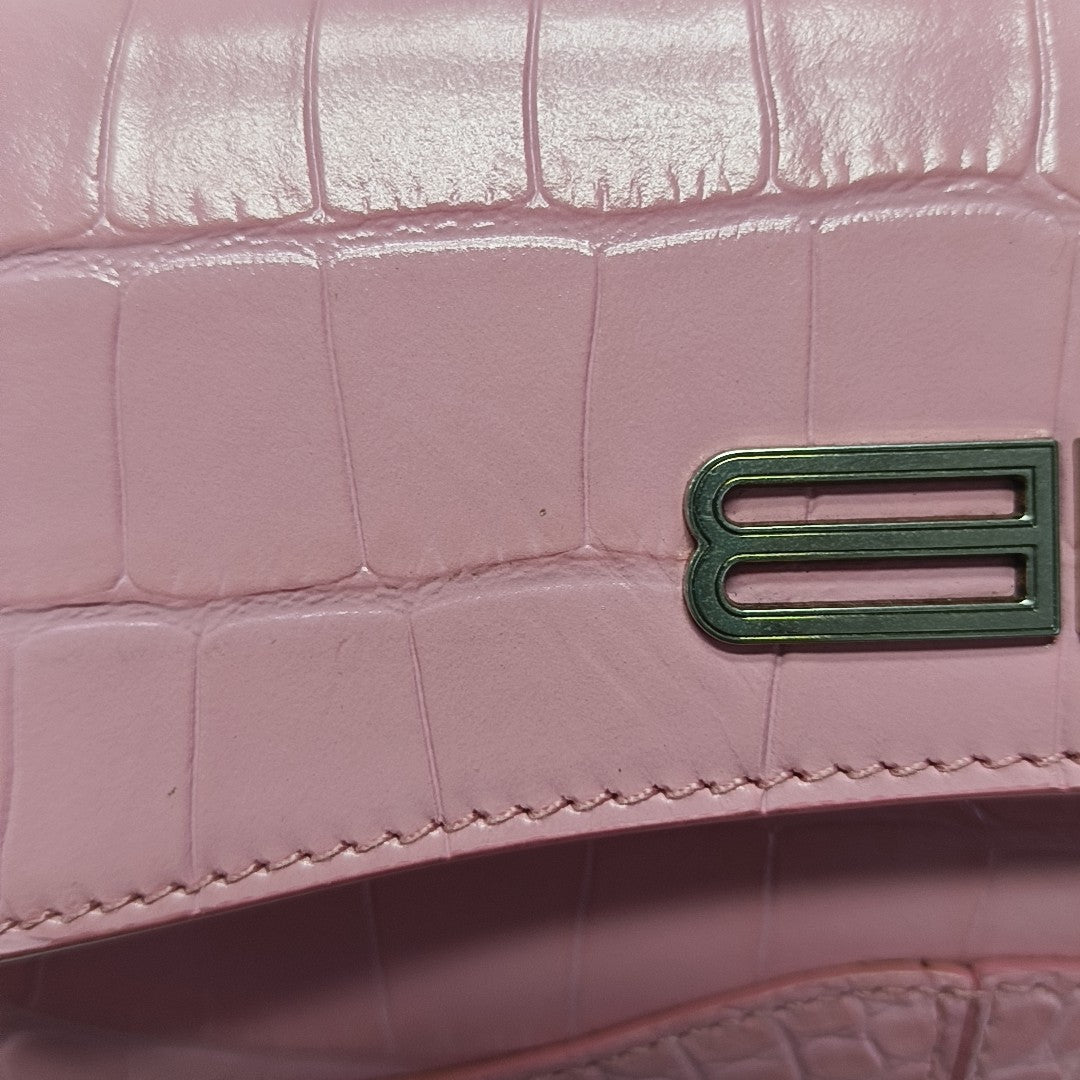 Calfskin Shoulder Bag Pink