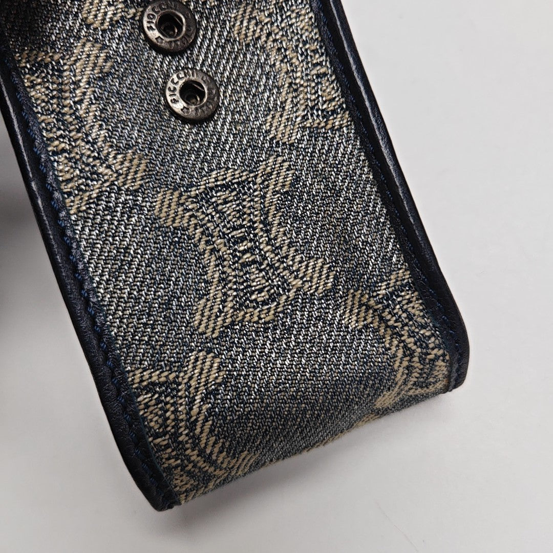 Canvas Shoulder Bag Blue