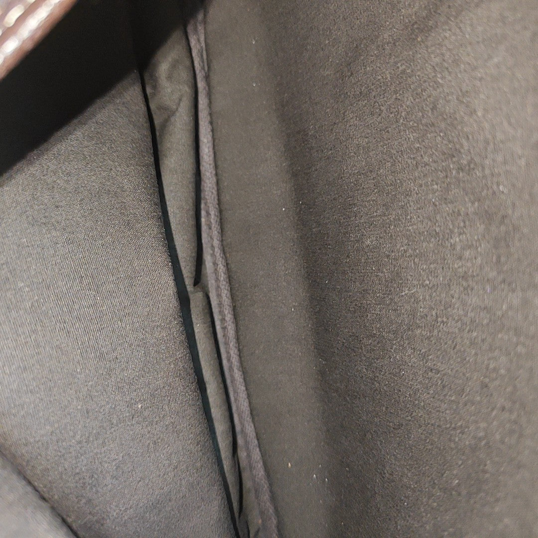SAUMUR 28 Monogram Canvas Brown