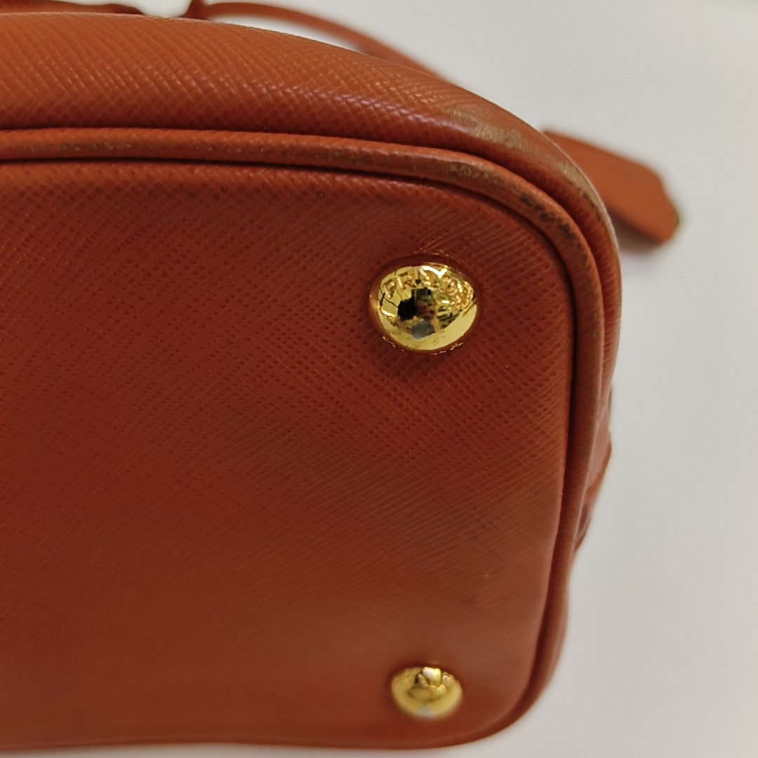 Promenade Saffiano Calfskin Orange