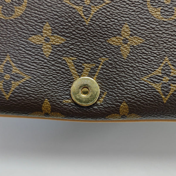 DIANE Monogram Coated Canvas Brown