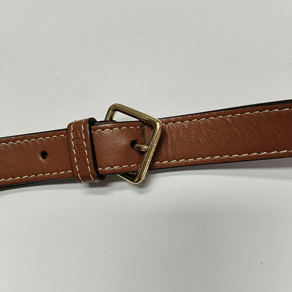 TRIOMPHE CANVAS Small Coated Canvas Brown