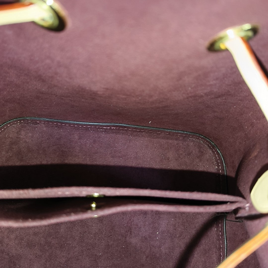 NÉONOÉ BB Monogram Coated Canvas Brown
