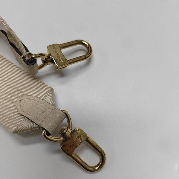 PAPILLON BB Monogram Calfskin Beige