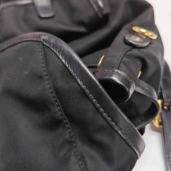 Vela Small Nylon Black