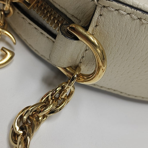 Ophidia Mini Calfskin White