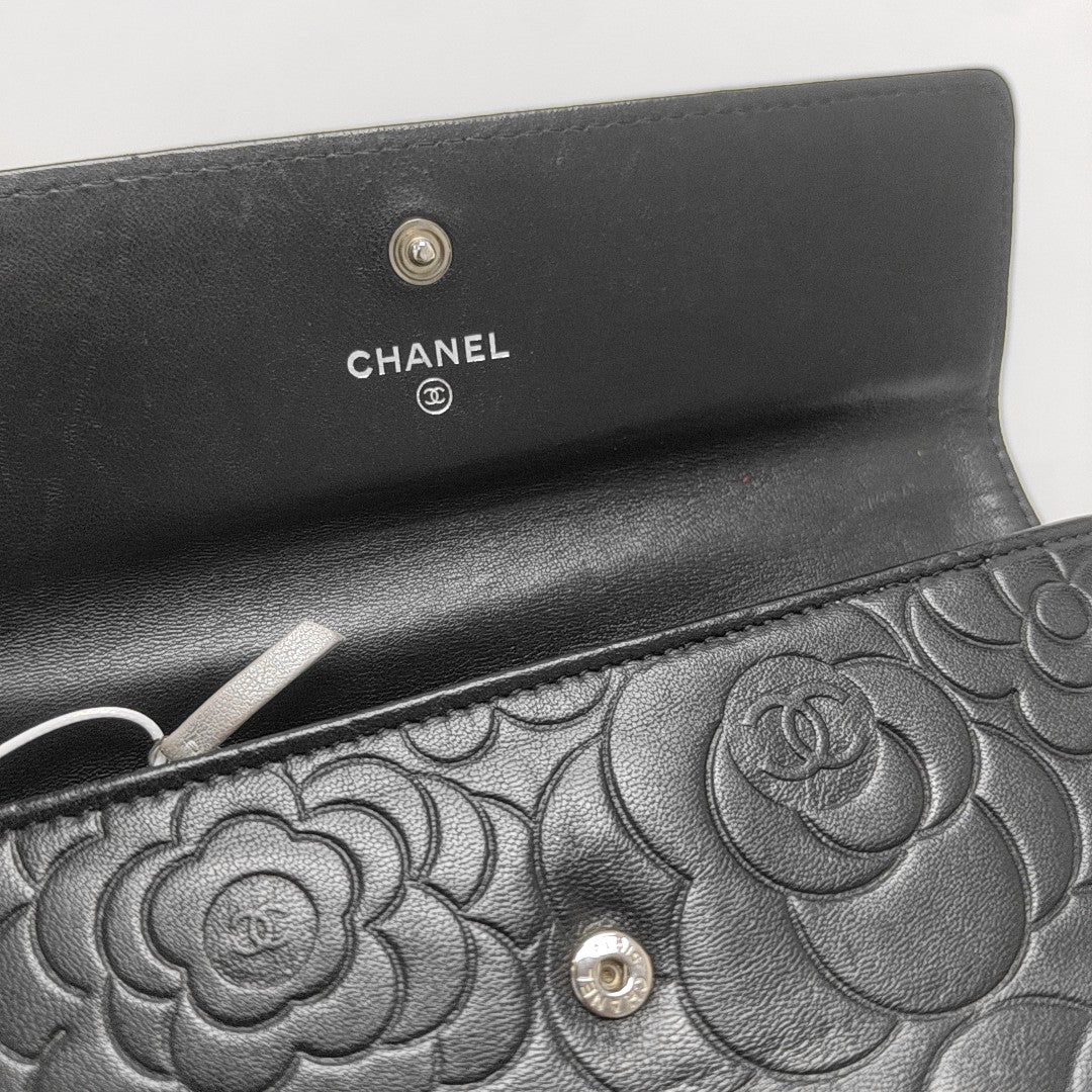 Calfskin Wallet Black