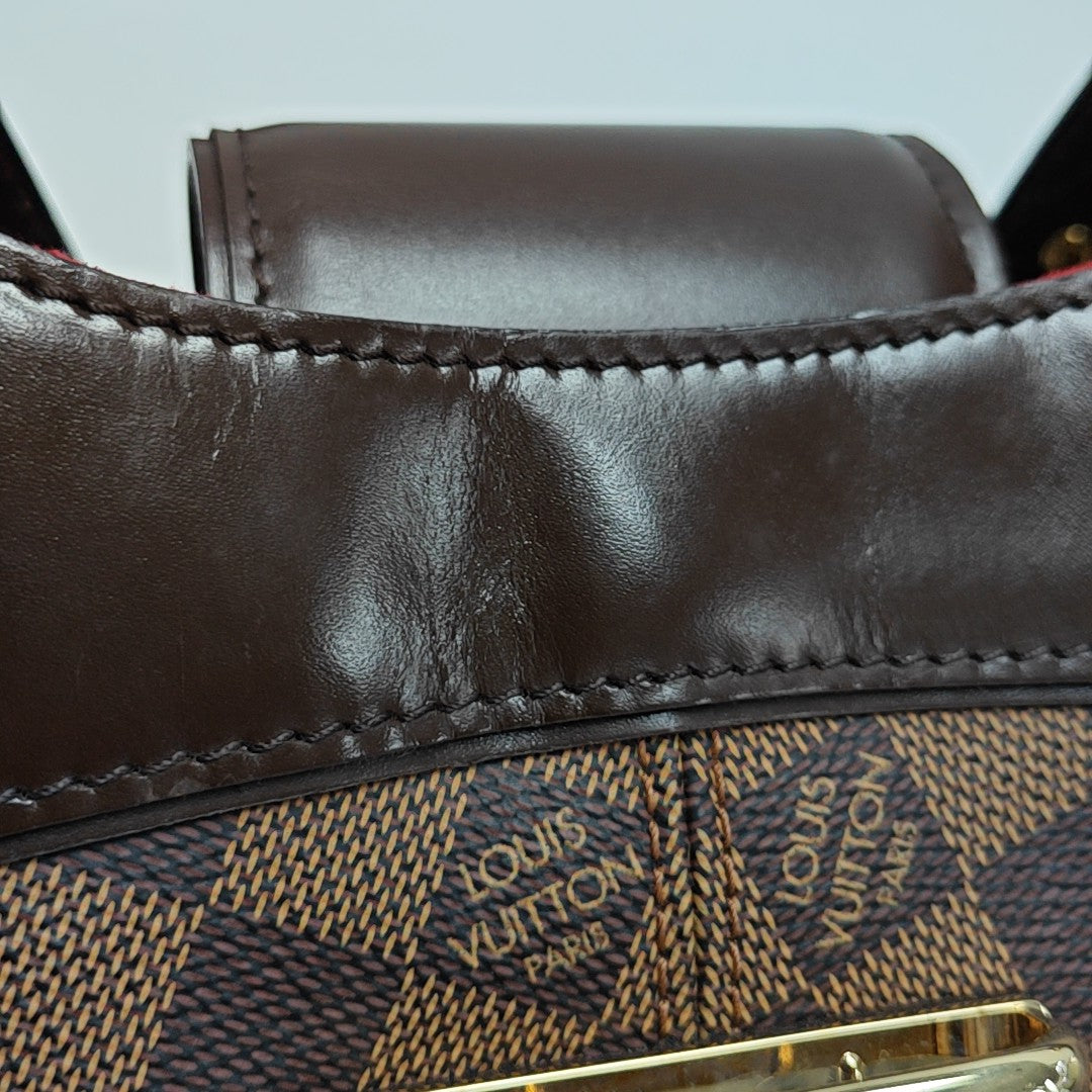 SISTINA GM Damier Ebene Coated Canvas Brown