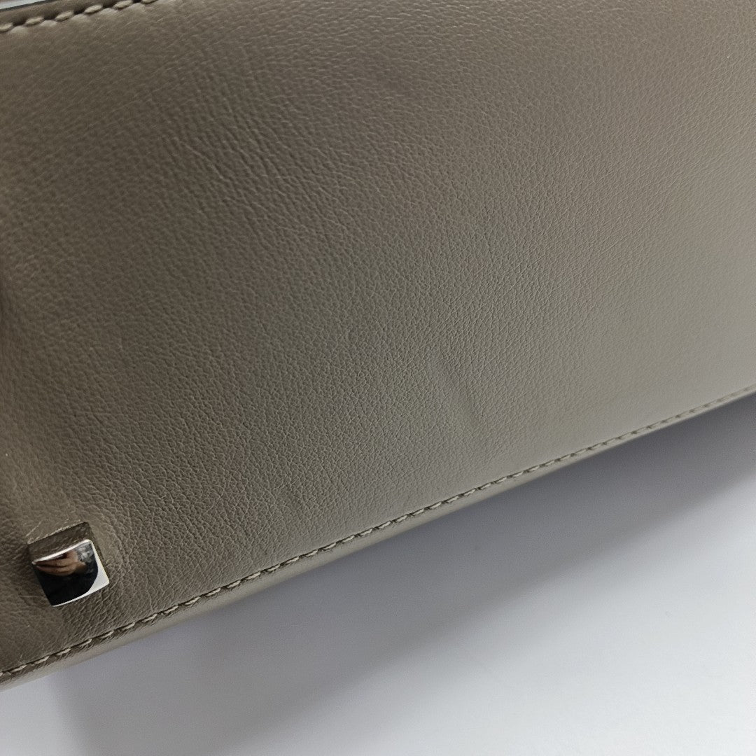 Tempête Medium Calfskin Gray