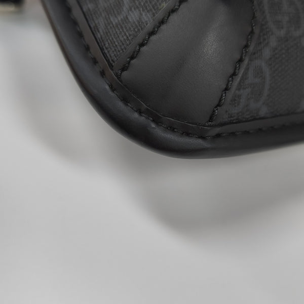 Neo Vintage Monogram Coated Canvas Black
