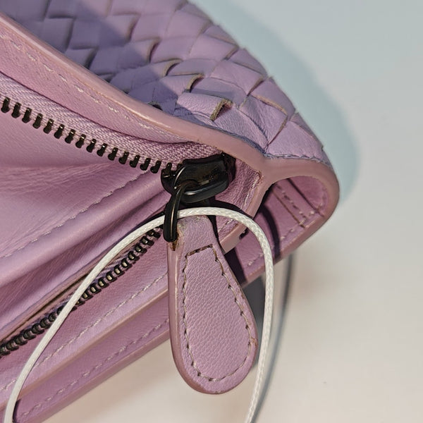 Calfskin Clutch Purple