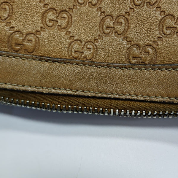 Ligne Shima Monogram Calfskin Brown