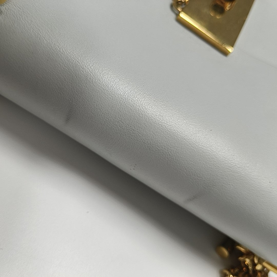 Drew Mini Calfskin Blue