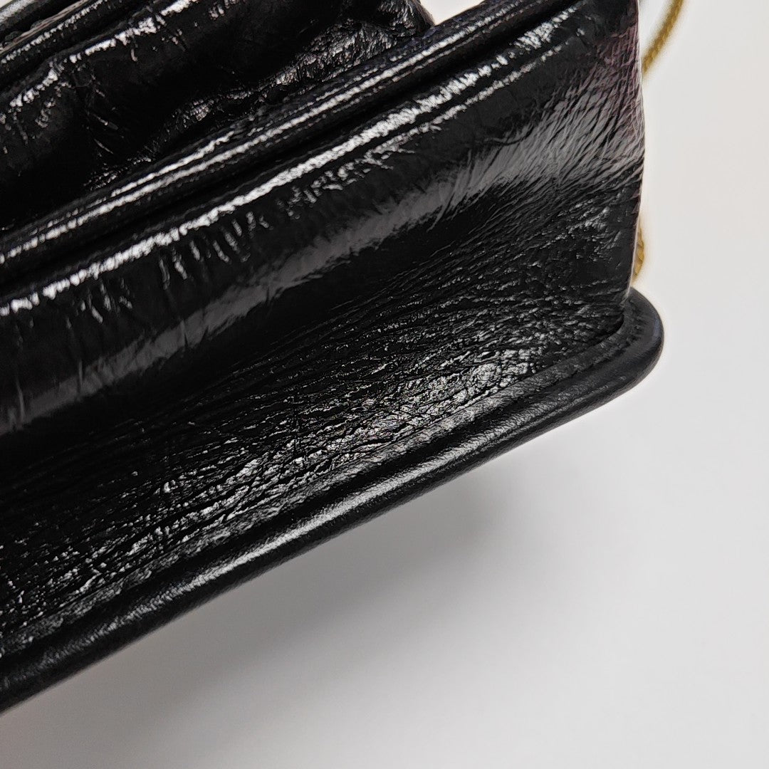 NIKI Mini Quilted Calfskin Black
