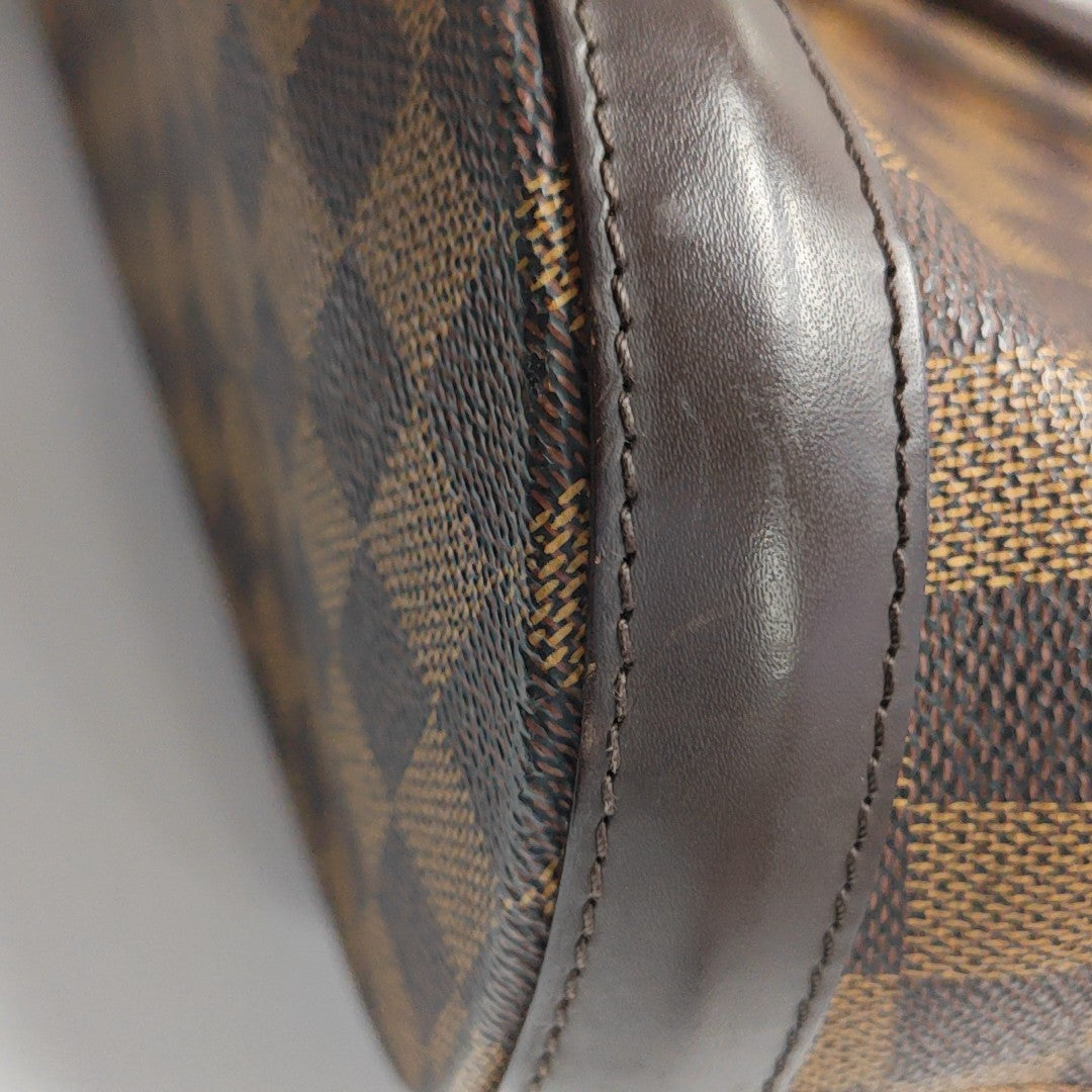 MANOSQUE GM Coated Canvas Brown