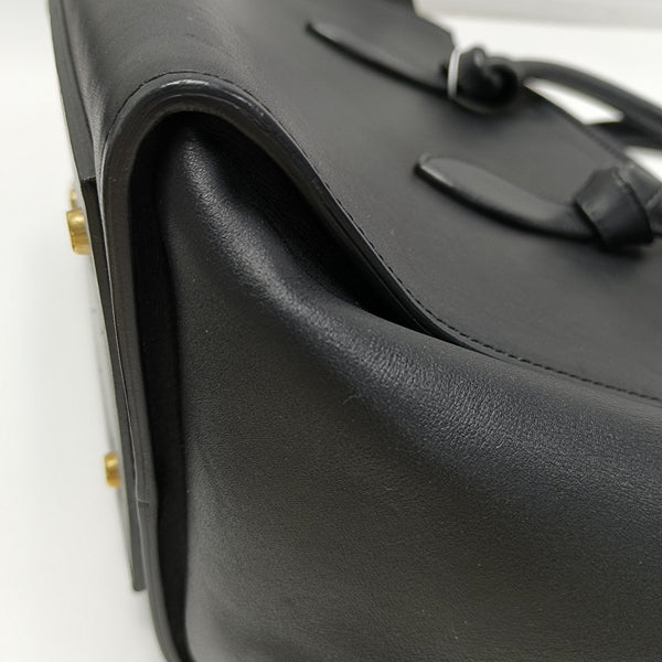 TIE Small Calfskin Black