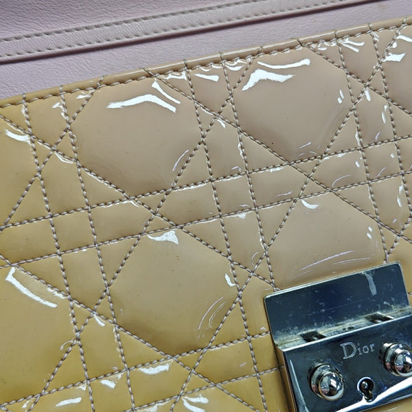Rendez-Vous Cannage Patent Leather Yellow