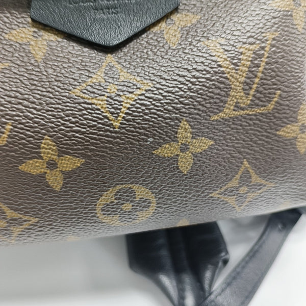 PALM SPRINGS PM Monogram Coated Canvas Brown