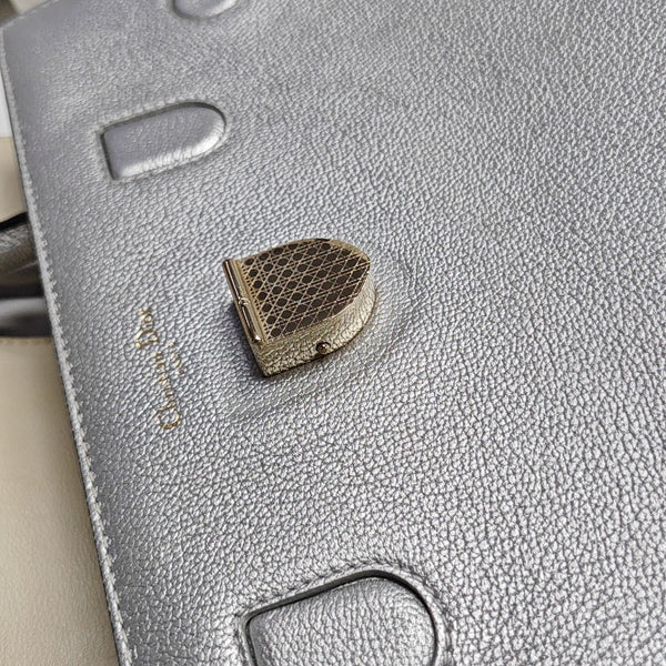 Diorever Calfskin Silver