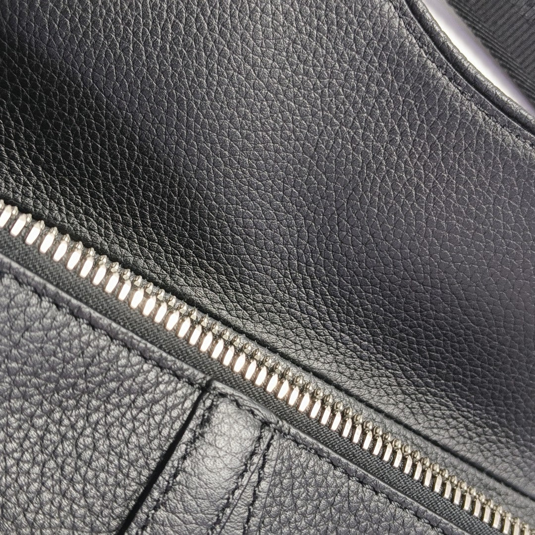 Saddle Mini Calfskin Black