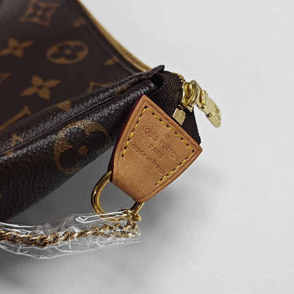 ACCESSOIRES Mini Monogram Coated Canvas Brown