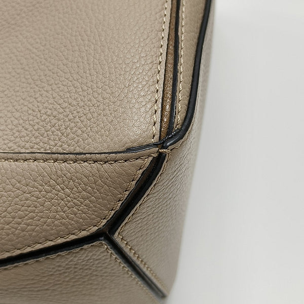 Puzzle Small Calfskin Beige
