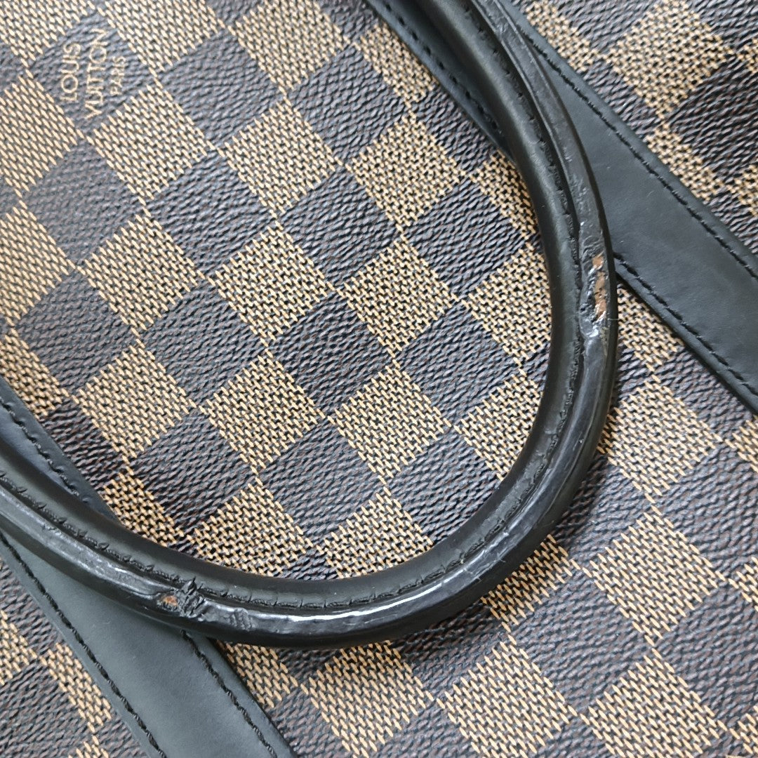 PORTE-DOCUMENTS PM Damier Ebene Coated Canvas Brown