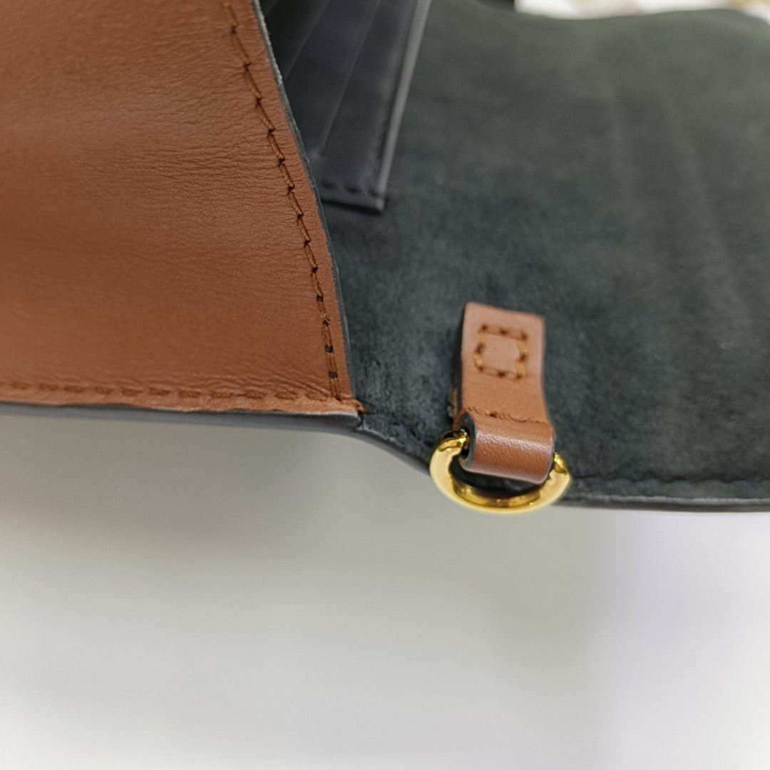DAUPHINE WOC Monogram Coated Canvas Brown
