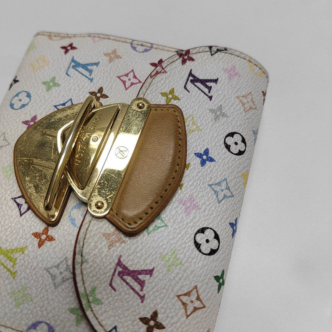 LV × TM KOALA Monogram Coated Canvas White Wallet