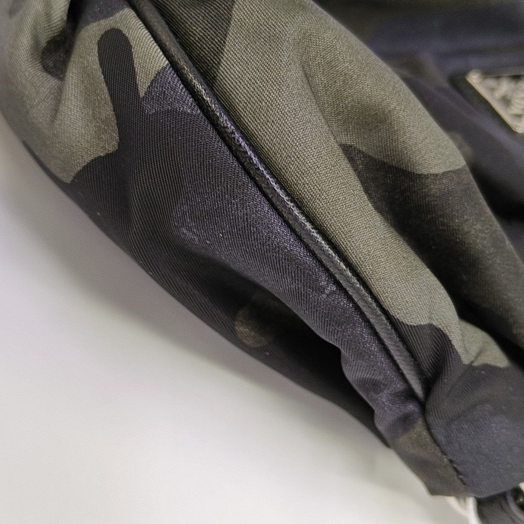 Nylon Top Handle Bag Multicolor