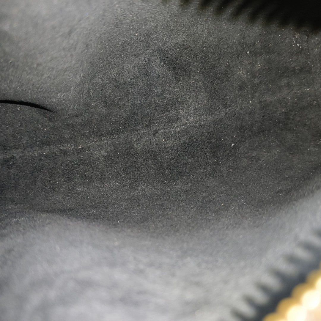 SIDE TRUNK PM Calfskin Black