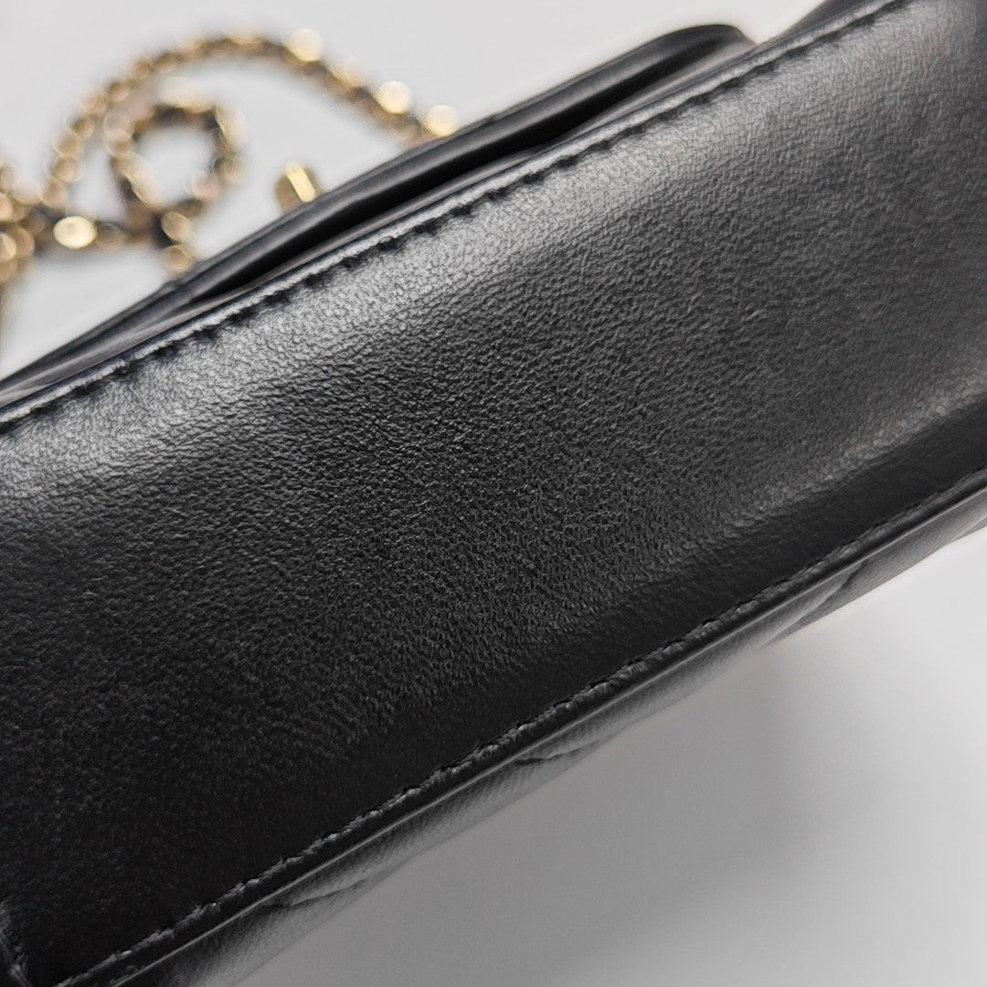 TRENDY CC Quilted Lambskin Black