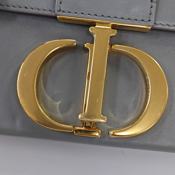 30 Montaigne Mini Calfskin Gray