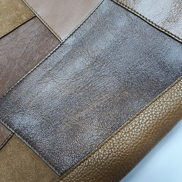 IVY Quilted Suede Brown