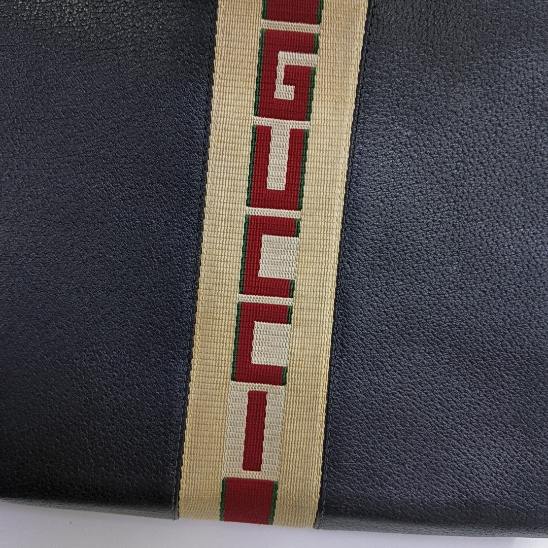 Calfskin Clutch Black