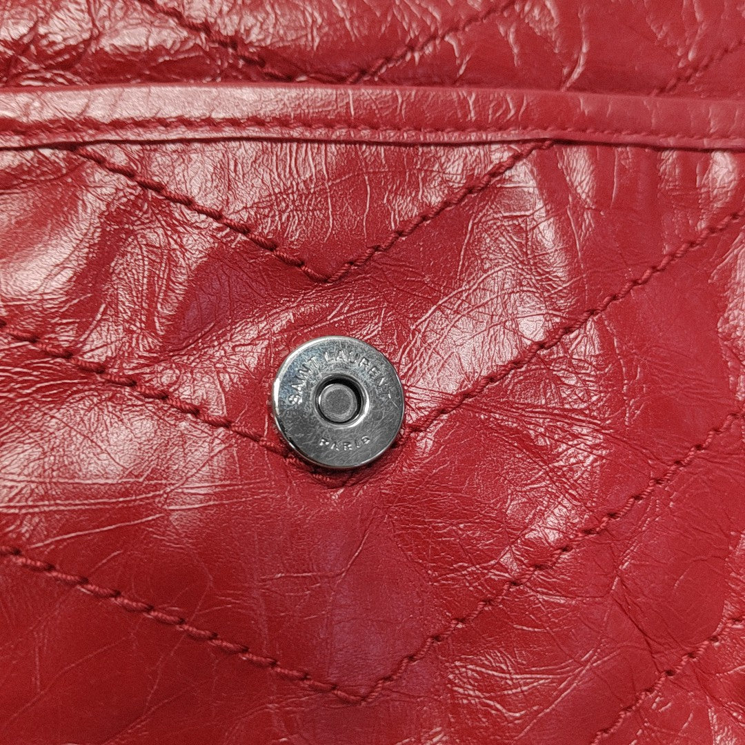 Authenticated pre-owned  NIKI Medium Quilted Calfskin Red - Shoulder Bag at Looply