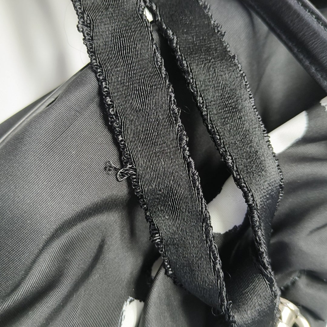 Nylon Shoulder Bag Black