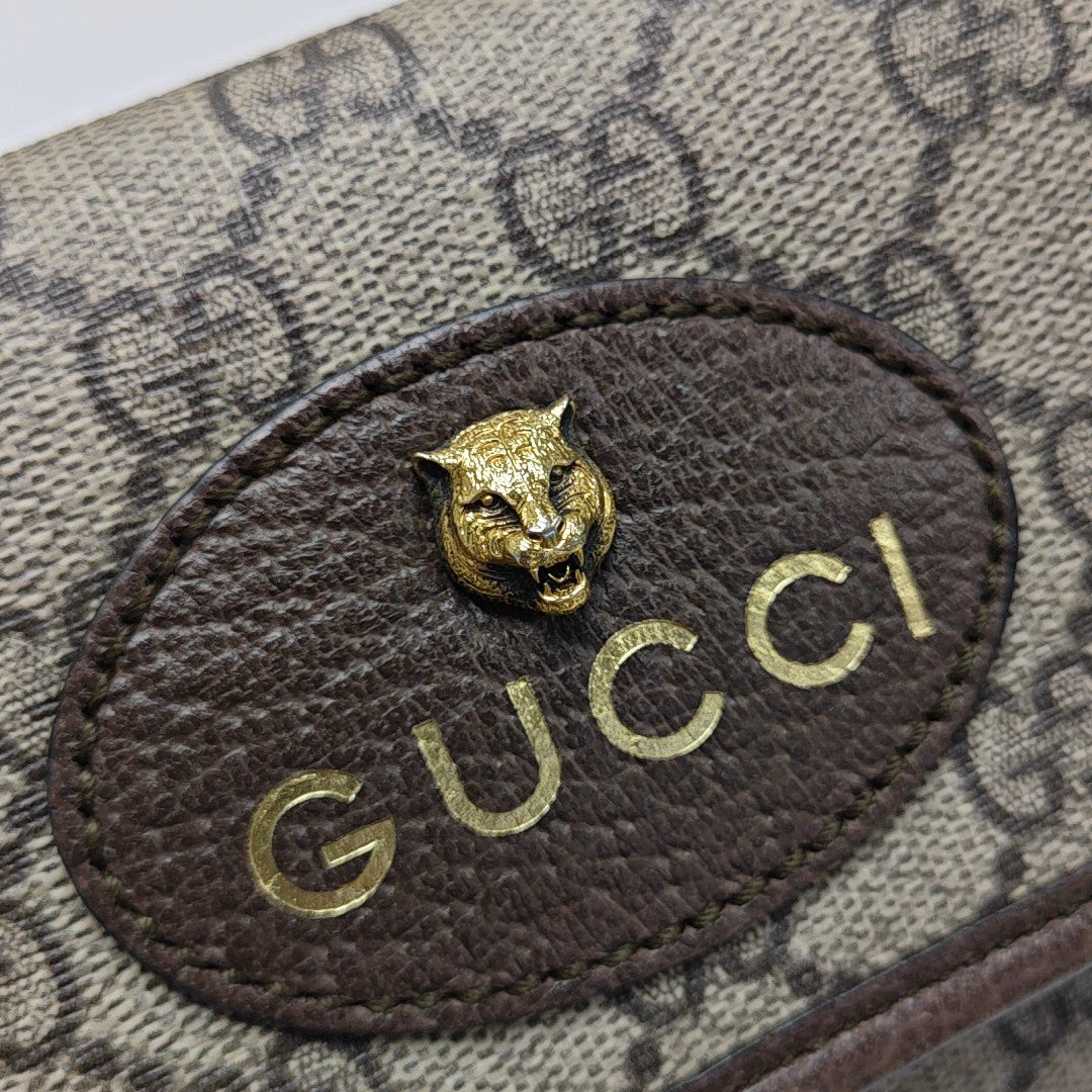 Neo Vintage Monogram Coated Canvas Beige