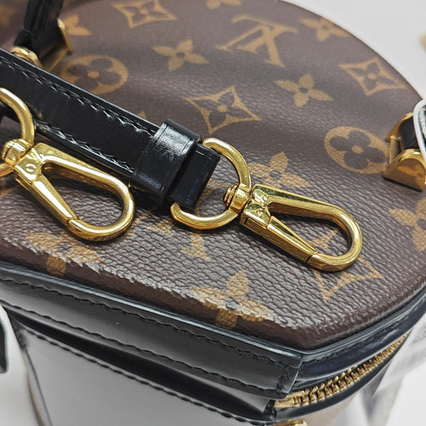 CANNES PM Monogram Coated Canvas Brown