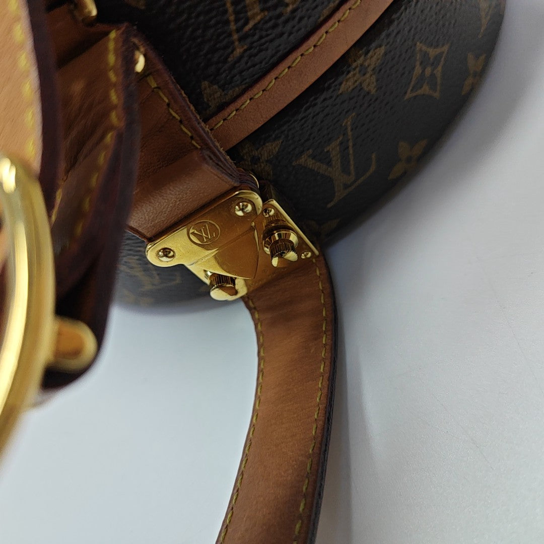 BOITE CHAPEAU PM Monogram Coated Canvas Brown