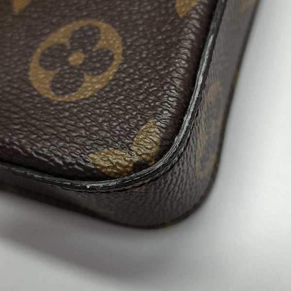 FÉLICIE Monogram Coated Canvas Brown