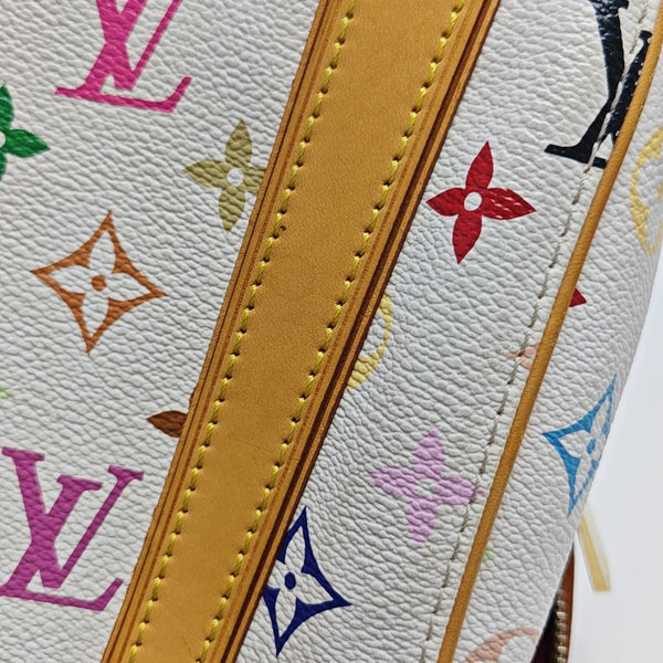 LV × TM PRISCILLA Monogram Coated Canvas White