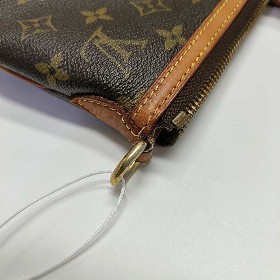 PALERMO GM Monogram Coated Canvas Brown
