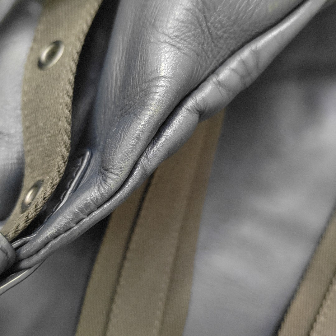 Calfskin Backpack Blue